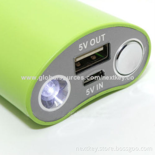 Universal Power Bank, 7,800mAh with LED Torch for Samsung Note 3, Made in China
